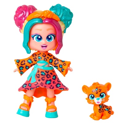 Кукла Diana 11 см и питомец Pets Party Kookyloos KL2403 1